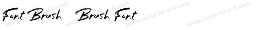 Font Brush   Brush Font字体转换